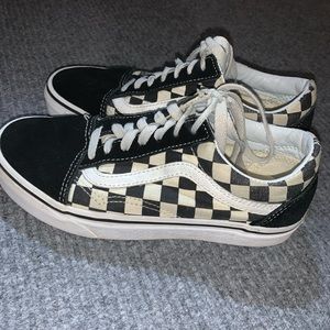 Checkered Vans